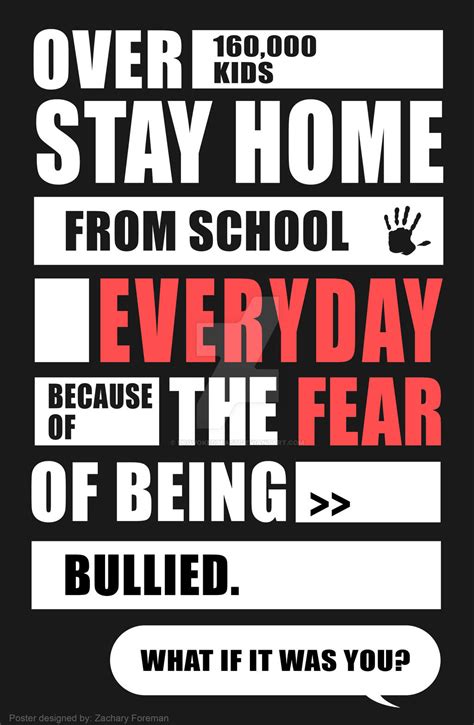 anti bullying poster designs